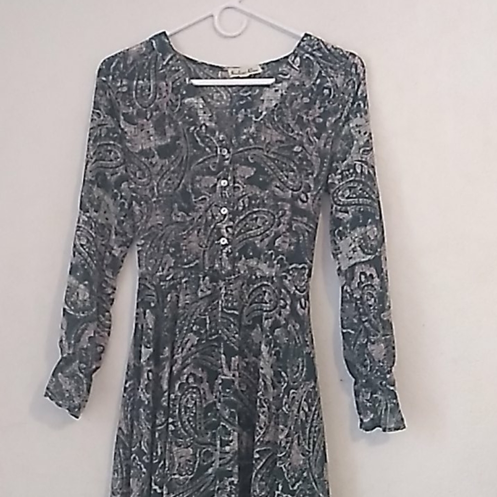 Long sleeve long dress